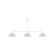 Linear/Island 3 Light Bar by Montclair Light Works ( 518 | MSN432-16 Arcade ) 