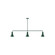 Linear/Island 3 Light Bar by Montclair Light Works ( 518 | MSN436-42 Axis ) 