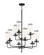 Mid. Chandeliers Glass Up by Maxim ( 16 | 11479CRBK Crosby ) 