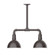 Exterior Hanging by Montclair Light Works ( 518 | MSB114-51-T48-L10 Deep Bowl ) 