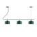 Linear/Island 3 Light Bar by Montclair Light Works ( 518 | CHA419-42-C20 Axis ) 
