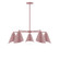 Mid. Chandeliers Metal Shade by Montclair Light Works ( 518 | CHC415-20 Jasmine ) 