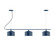 Linear/Island 3 Light Bar by Montclair Light Works ( 518 | CHA419-50 Axis ) 