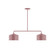 Linear/Island 2 Light Bar by Montclair Light Works ( 518 | MSG419-20 Axis ) 