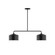 Linear/Island 2 Light Bar by Montclair Light Works ( 518 | MSG419-41 Axis ) 