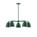 Mid. Chandeliers Glass Down by Montclair Light Works ( 518 | CHC417-42 Jill ) 