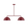 Linear/Island 2 Light Bar by Montclair Light Works ( 518 | MSG432-G15-55 Arcade ) 