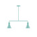 Linear/Island 2 Light Bar by Montclair Light Works ( 518 | MSG436-48 Axis ) 