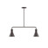 Linear/Island 2 Light Bar by Montclair Light Works ( 518 | MSG436-51 Axis ) 
