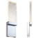 Sconces Single Glass by Modern Forms ( 281 | ws-12721-ch Glacier ) 