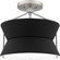 Semi-Flush Mts. Drum Shade by Quoizel ( 10 | QSF6166BN Quoizel Semi-Flush Mount ) 