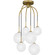 Mid. Chandeliers Multi-Port/Cascade by Quoizel ( 10 | QSF6198AB Quoizel Semi-Flush Mount ) 