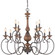 Mid. Chandeliers Candle by Quoizel ( 10 | ABN5012RK Auburn ) 
