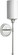 Sconces Single Glass by Quorum ( 19 | 5309-1-62 Celeste ) 