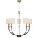 Mid. Chandeliers Drum Shade by Quoizel ( 10 | ADY5005OZ Audley ) 