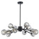 Mid. Chandeliers Starburst by Trans Globe Imports ( 110 | 11669 BK Sequoia ) 