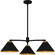 Mid. Chandeliers Metal Shade by Quoizel ( 10 | ALS5032MBK Alscott ) 