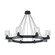 Large Chandeliers Glass Shade by Trans Globe Imports ( 110 | 11687 BK Harmony Hills ) 