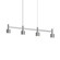 Linear/Island 4 Light + by Sonneman ( 69 | 1784.16-CYL Systema Staccato ) 