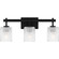 Bathroom Fixtures Three Lights by Quoizel ( 10 | BTH8622MBK Brenthouse ) 