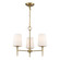 Mini Chandeliers Glass Shade by Trans Globe Imports ( 110 | 71895-3 AG ) 