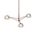 Mid. Chandeliers Glass Down by Sonneman ( 69 | 2033.73K Ray ) 