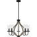 Mid. Chandeliers Glass Up by Quoizel ( 10 | CNE5026MBK Cornelia ) 