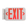 Utility Exit Signs by Trans Globe Imports ( 110 | EM-6000 RD Exit ) 