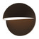 Exterior Wall Mt./Flush by Sonneman ( 69 | 7472.72-WL Mezza Cupola ) 