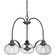 Mid. Chandeliers Glass Down by Quoizel ( 10 | TRG5103OZ Trilogy ) 