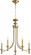 Mid. Chandeliers Candle by Quorum ( 19 | 6022-5-80 Rossington ) 