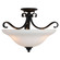Semi-Flush Mts. Bowl Style by Vaxcel ( 63 | C0272 Monrovia ) 