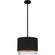 Pendants Drum Shade by Quoizel ( 10 | EIO1814MBK Elio ) 