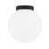 Flush Mounts Glass Down by Troy Lighting ( 67 | B7010-TBK Ansel ) 