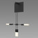Sconces Triple Glass by Sonneman ( 69 | S1L02K-JFXXXX12-HC02 Suspenders ) 
