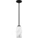 Mini Pendants Glass Down by Quoizel ( 10 | FOG1505MBK Fogel ) 