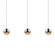 Linear/Island 3 Light Bar by Sonneman ( 69 | 2920.01-MED Grapes ) 