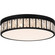 Flush Mounts Drum Shade by Quoizel ( 10 | GIB1615MBK Gibson ) 