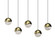 Linear/Island 4 Light + by Sonneman ( 69 | 2921.14-MED Grapes ) 