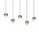 Linear/Island 4 Light + by Sonneman ( 69 | 2921.14-SML Grapes ) 