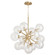 Mid. Chandeliers Starburst by Quorum ( 19 | 8132-13-80 Rovi ) 