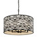 Mid. Chandeliers Drum Shade by Varaluz ( 137 | 348P06CB Kato ) 