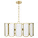 Mid. Chandeliers Glass Down by Quorum ( 19 | 824-5-80 Belleview ) 