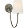 Sconces Single Candle by Visual Comfort Signature ( 268 | TOB 2125AN-L Reed ) 