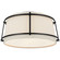 Flush Mounts Drum Shade by Visual Comfort Signature ( 268 | S 4685BZ-L/FA Callaway ) 