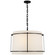 Pendants Drum Shade by Visual Comfort Signature ( 268 | S 5687BZ-L/FA Callaway ) 