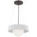 Mini Chandeliers Glass Shade by Visual Comfort Signature ( 268 | WS 5000BZ/WHT-WG Arena ) 