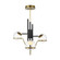 Pendants Glass Down by Visual Comfort Modern ( 182 | 700TDCRBY3BNB-LED927 Crosby ) 