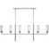 Linear/Island 4 Light + by Visual Comfort Signature ( 268 | KW 5203PN-CG Liaison ) 