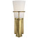 Sconces Single Glass by Visual Comfort Signature ( 268 | TOB 2751HAB-WG Robinson ) 